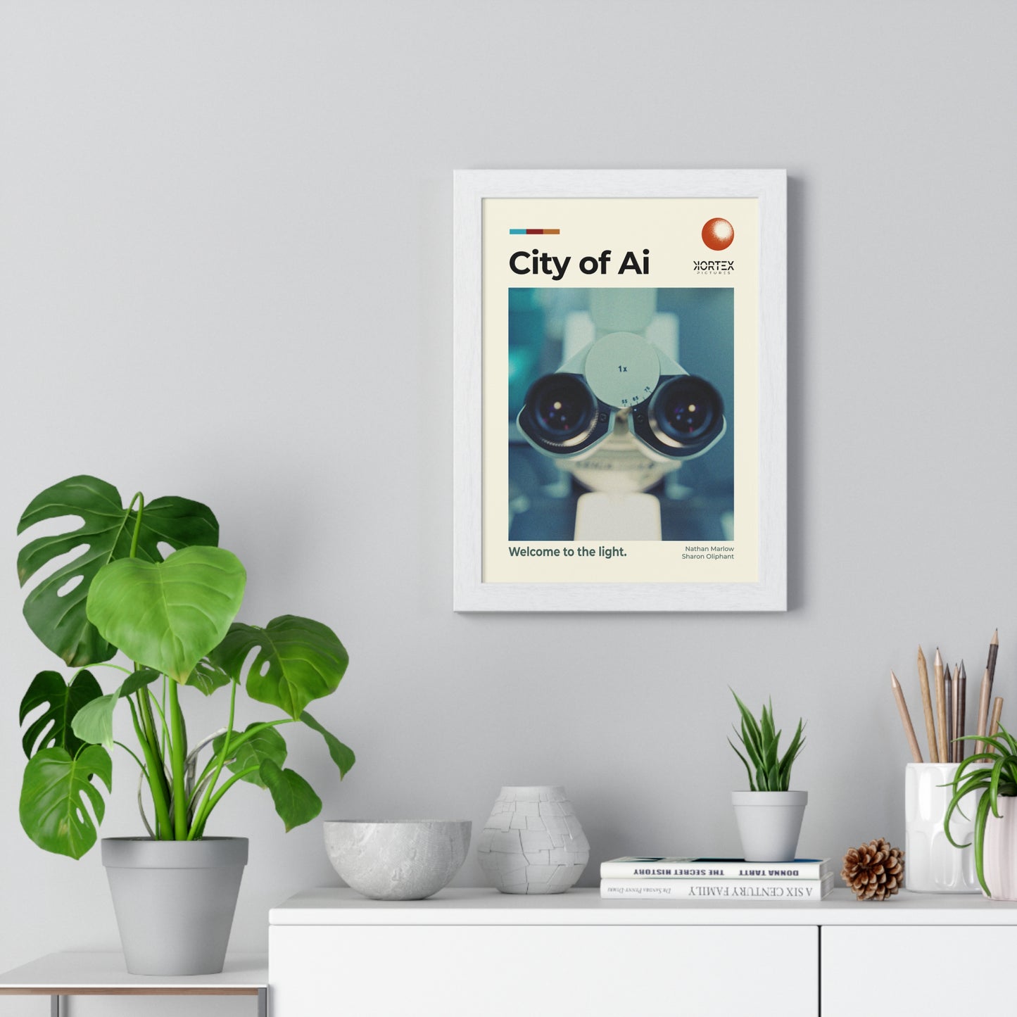 "City of Ai" Framed Film Poster