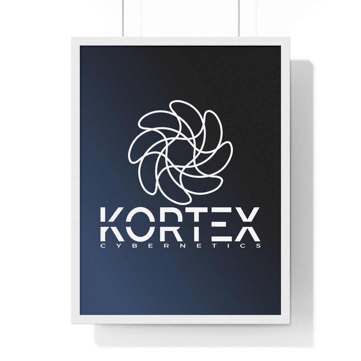 Kortex Cybernetics - Vertical Framed Poster
