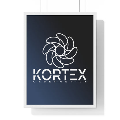 Kortex Cybernetics - Vertical Framed Poster