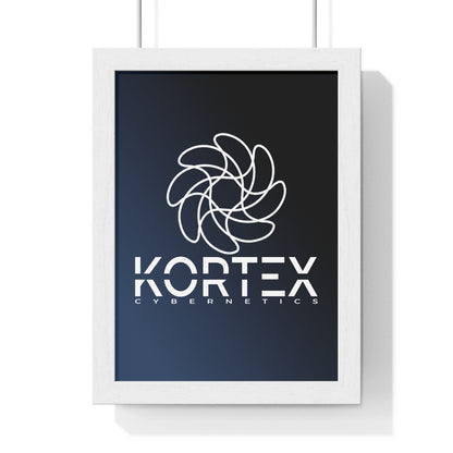 Kortex Cybernetics - Vertical Framed Poster