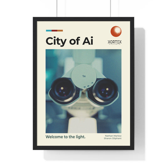 "City of Ai" Framed Film Poster