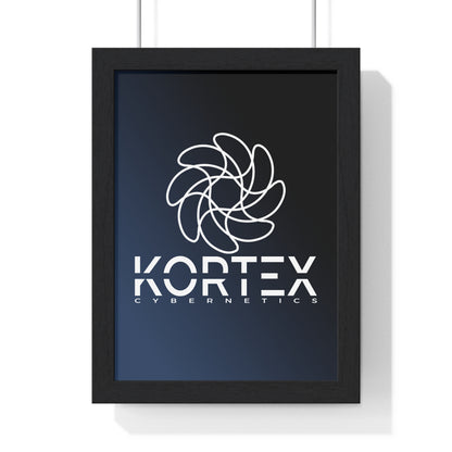 Kortex Cybernetics - Vertical Framed Poster