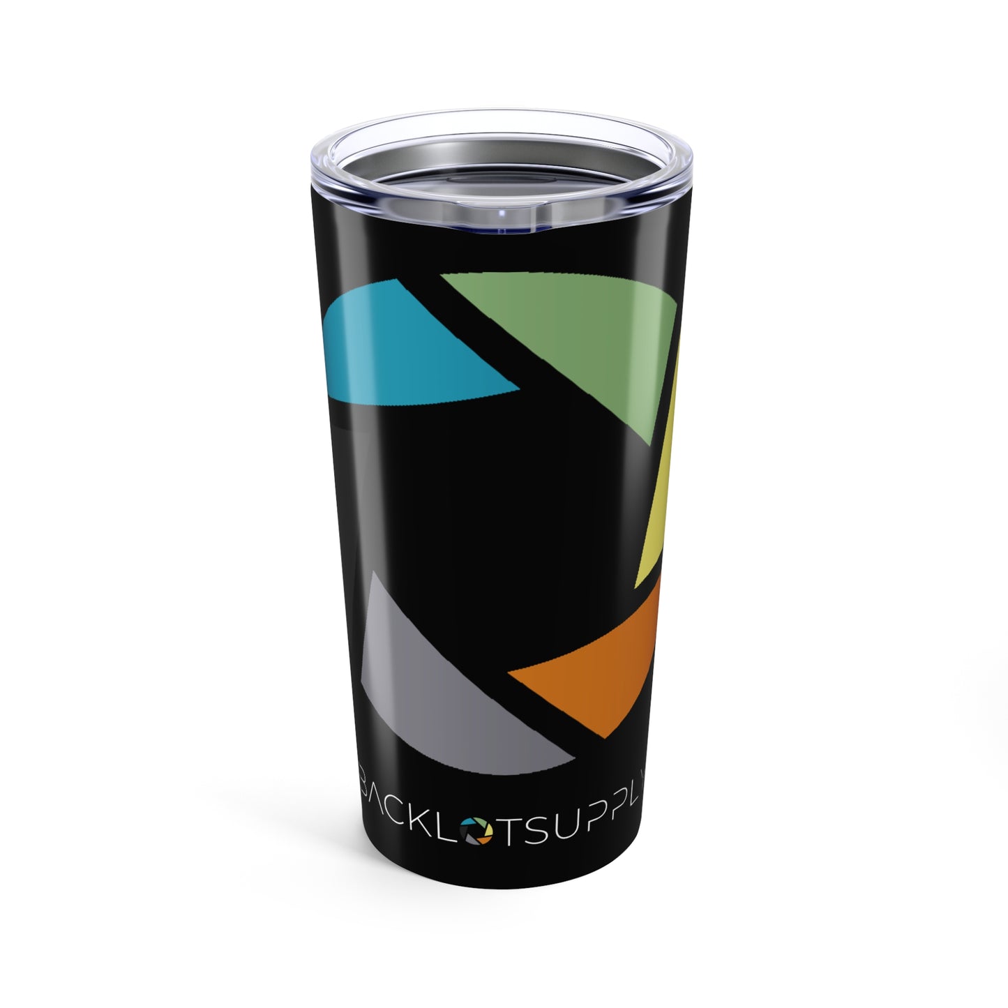 BackLot Supply Logo - 20oz Stainless Steel Tumbler
