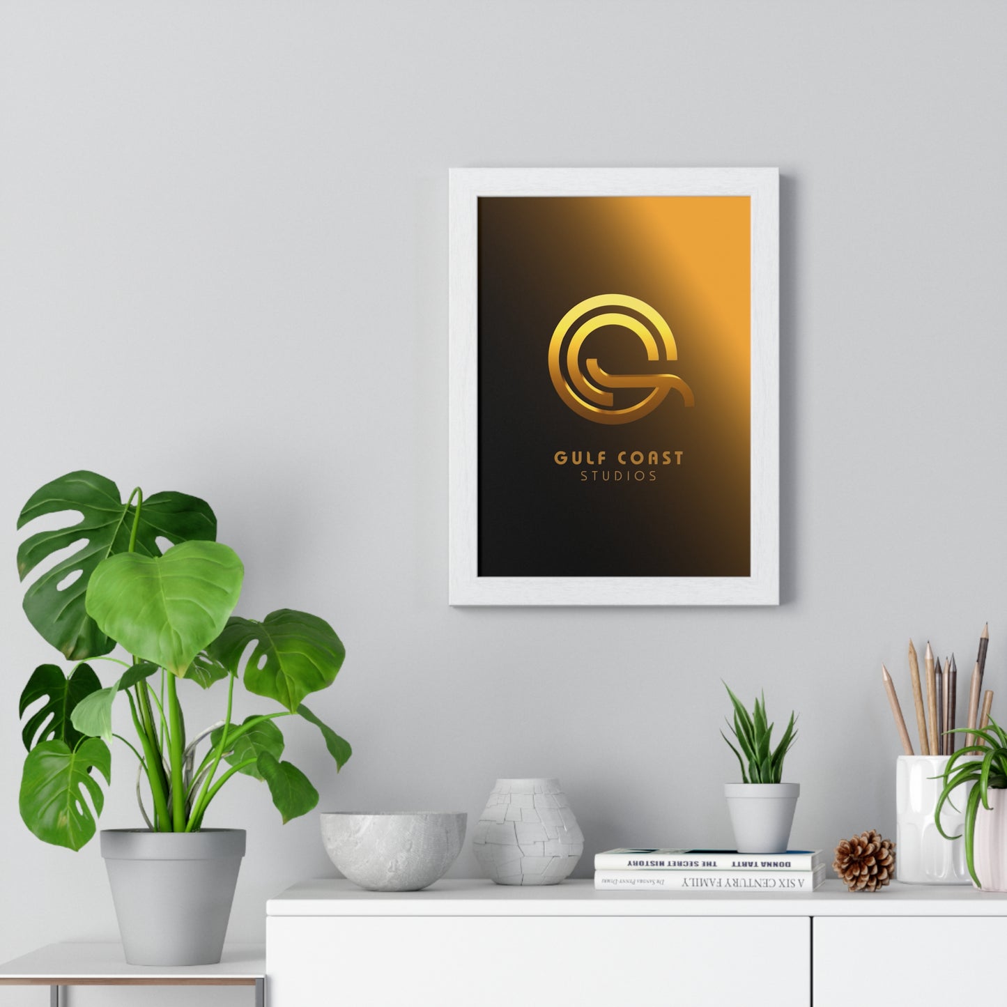 Gulf Coast Studios 3D - Vertical Framed Poster