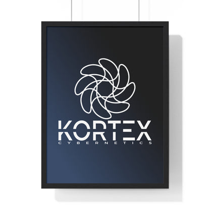 Kortex Cybernetics - Vertical Framed Poster