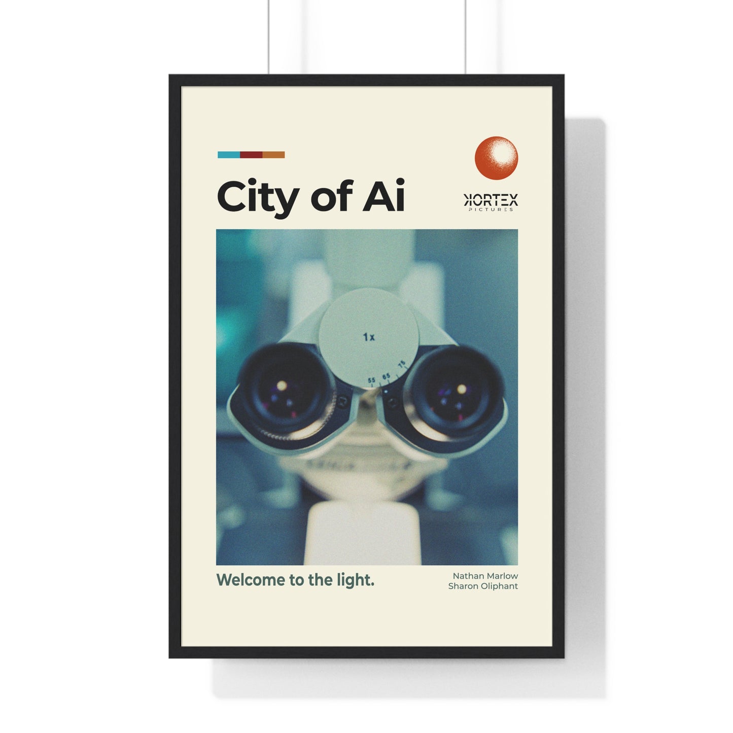 "City of Ai" Framed Film Poster