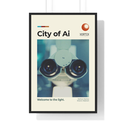 "City of Ai" Framed Film Poster