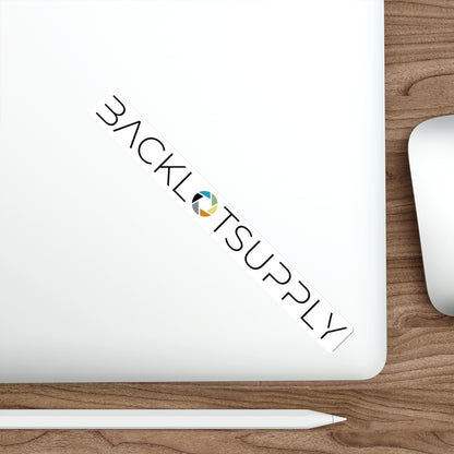 BACKLOT SUPPLY - Die-Cut Sticker