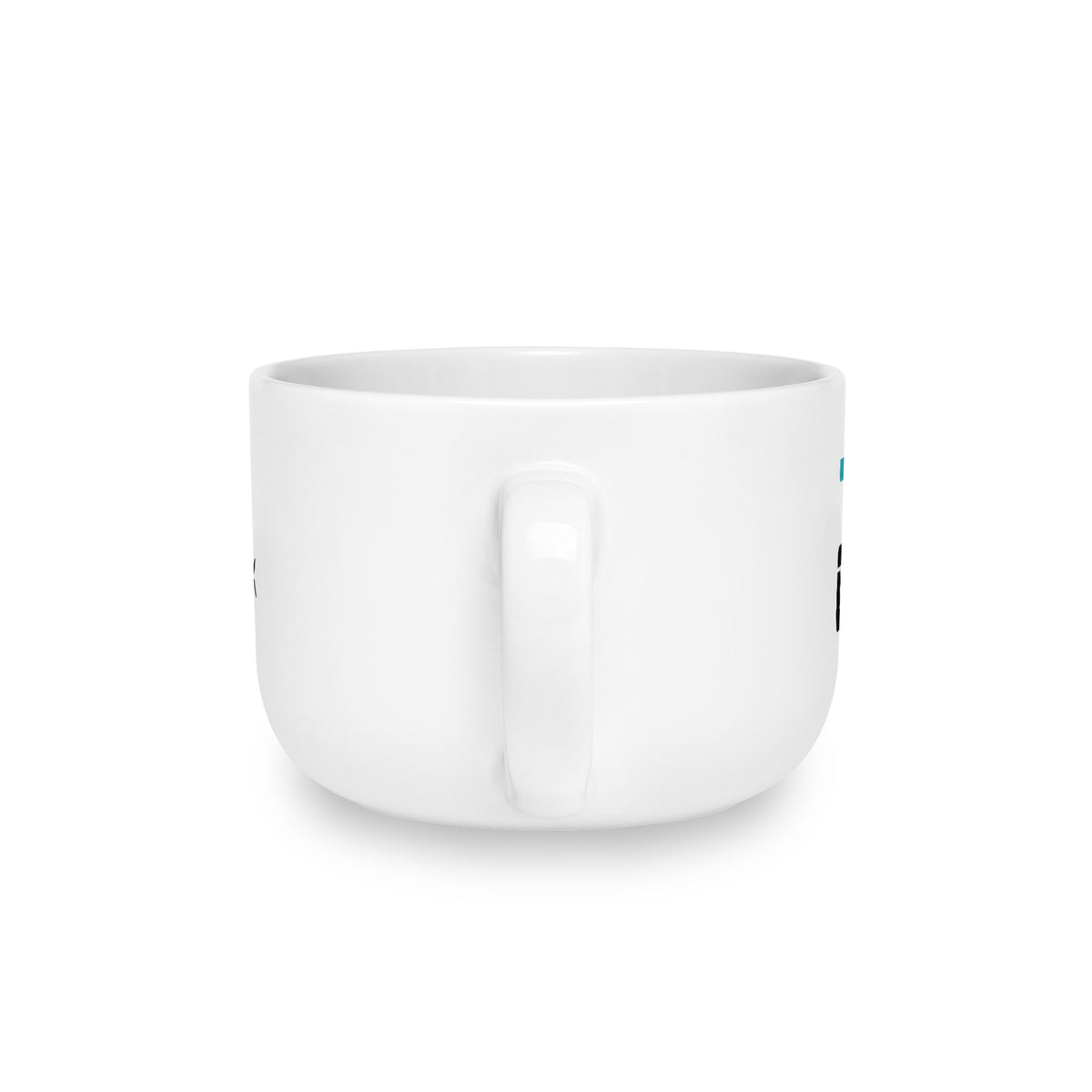 White Ceramic Latte Mug, City Of Ai