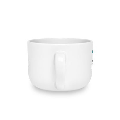 White Ceramic Latte Mug, City Of Ai