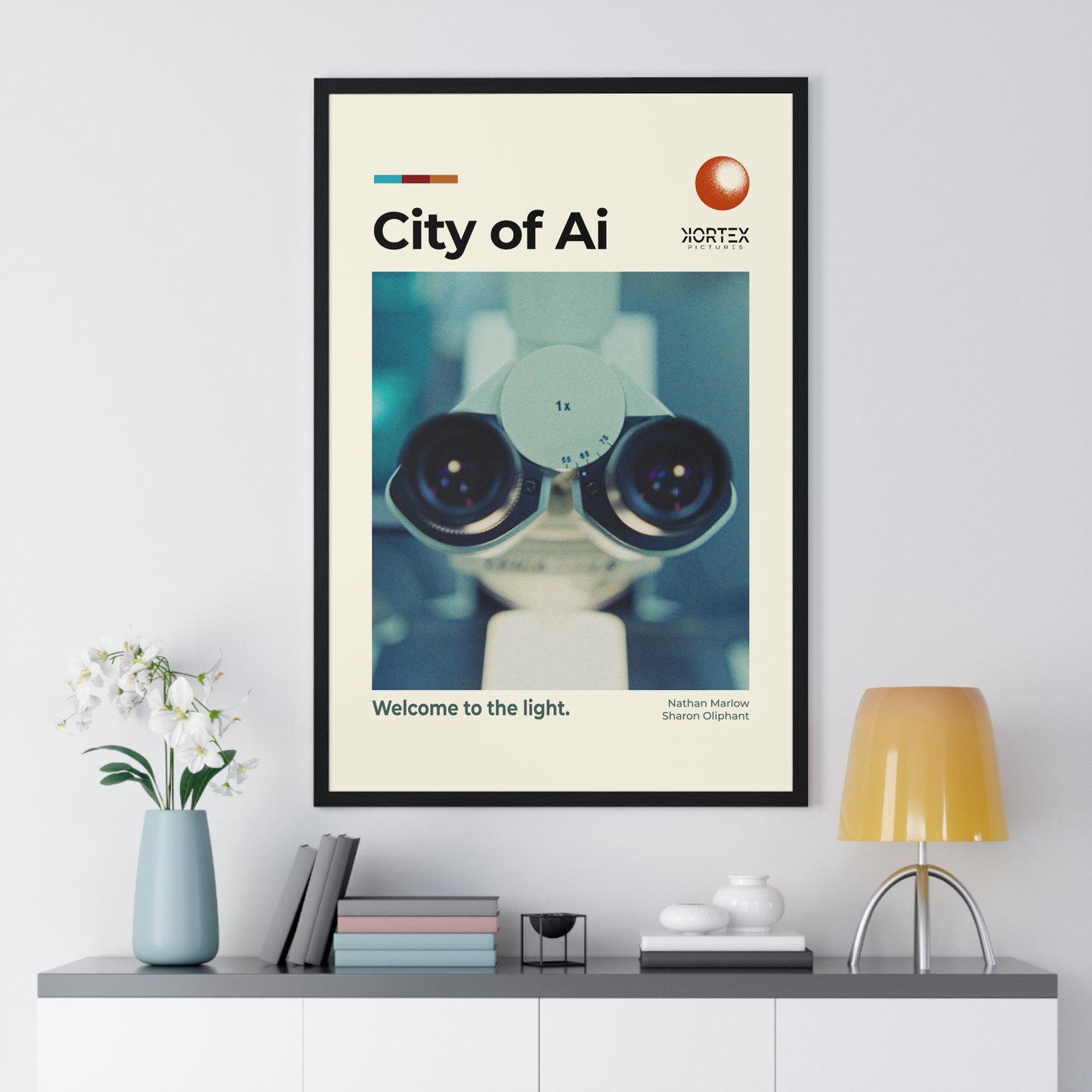 "City of Ai" Framed Film Poster