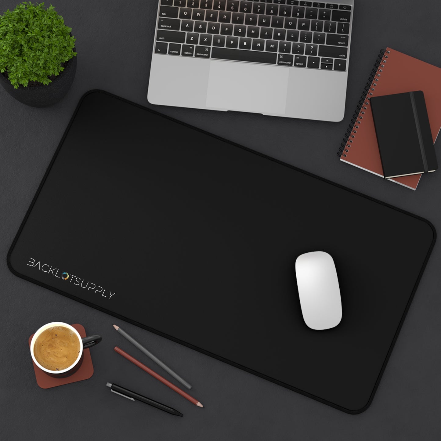 BACKLOT SUPPLY — Minimalist Anti-Slip Desk Mat for Office