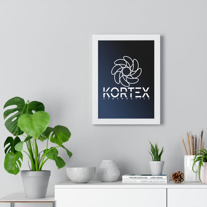 Kortex Cybernetics - Vertical Framed Poster