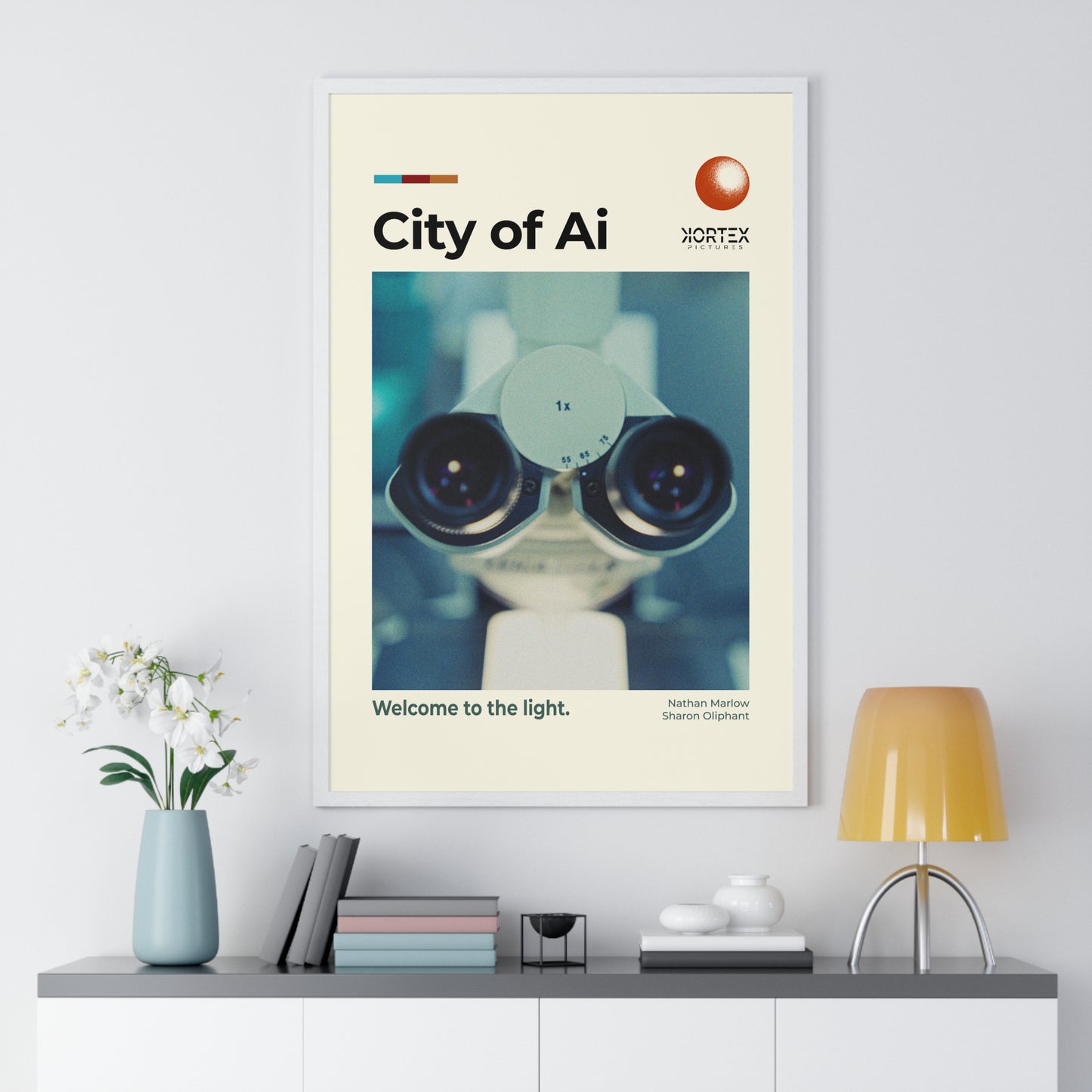 "City of Ai" Framed Film Poster