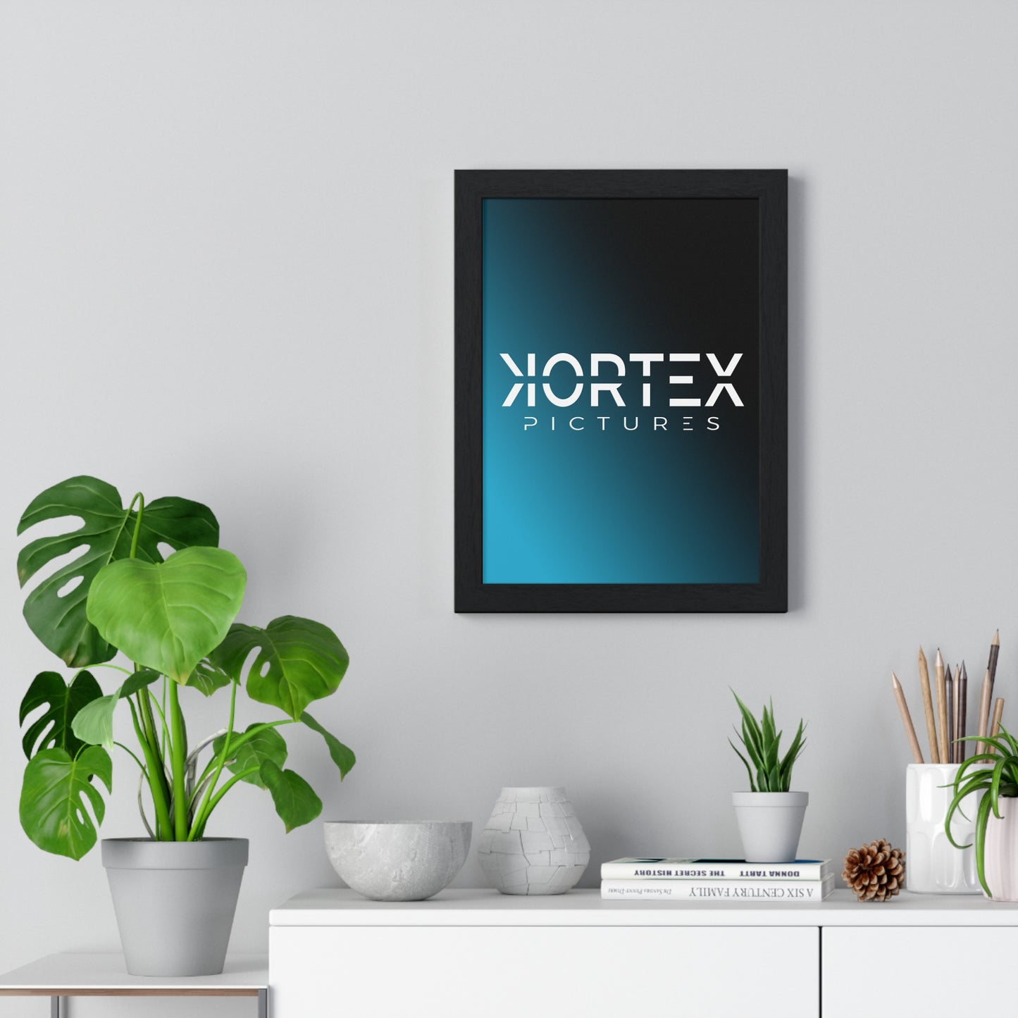 Kortex Pictures - Vertical Framed Poster
