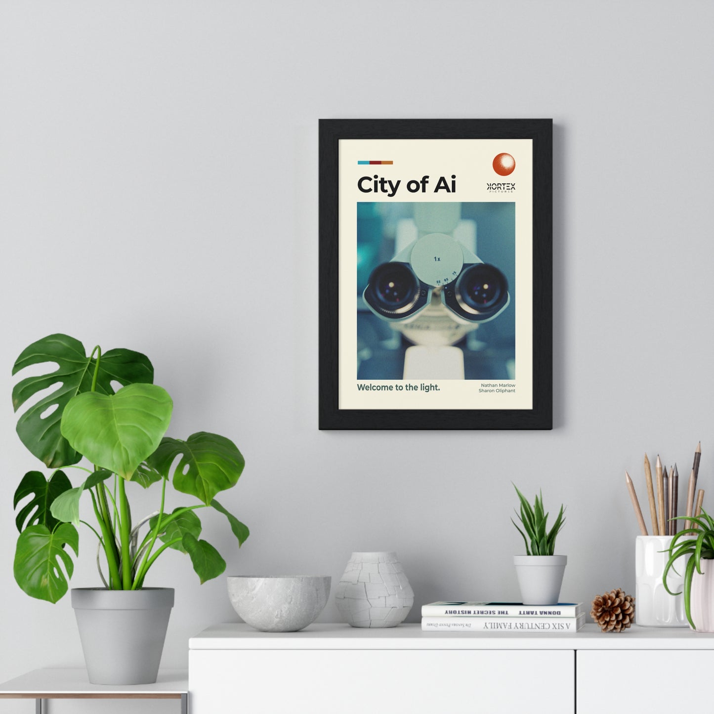 "City of Ai" Framed Film Poster