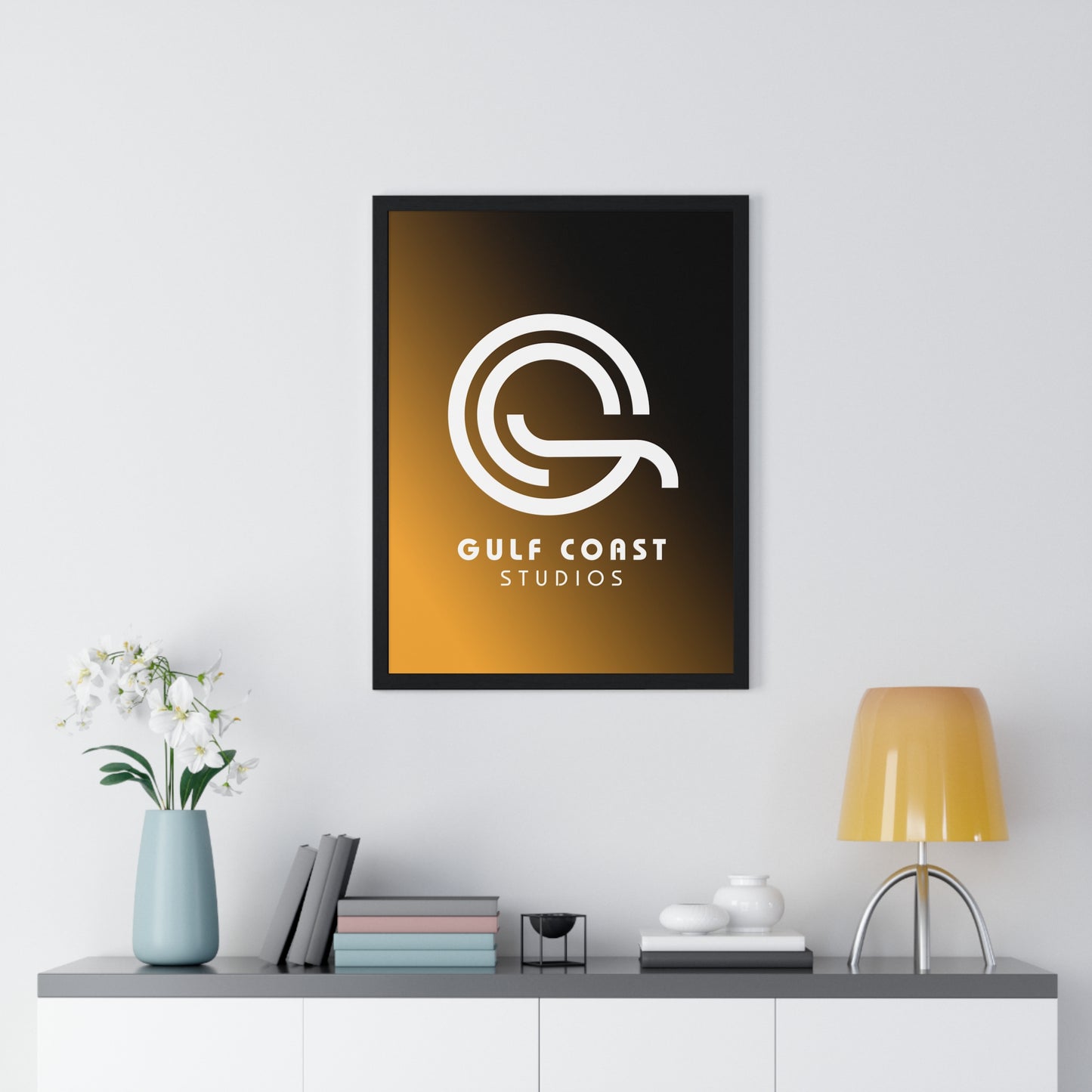 Gulf Coast Studios - Vertical Framed Poster