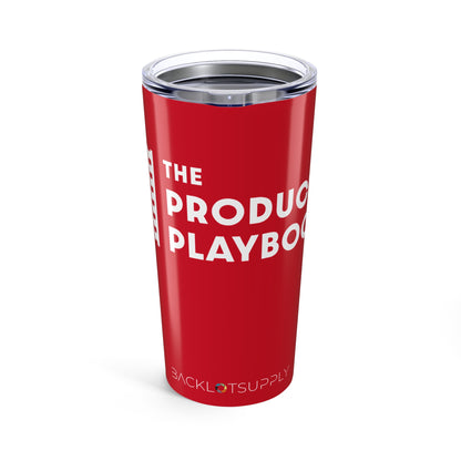 The Production Playbook 20oz Tumbler – Red Insulated Travel Cup