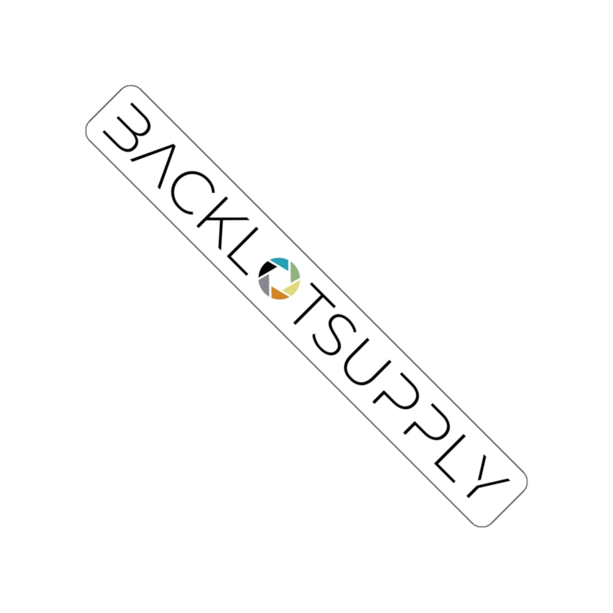 BACKLOT SUPPLY - Die-Cut Sticker
