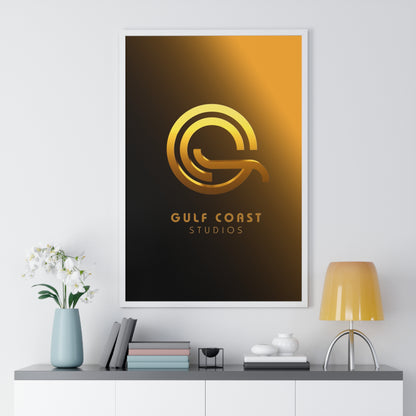 Gulf Coast Studios 3D - Vertical Framed Poster