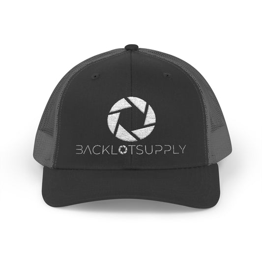 Backlot Supply Logo Snapback Trucker Cap