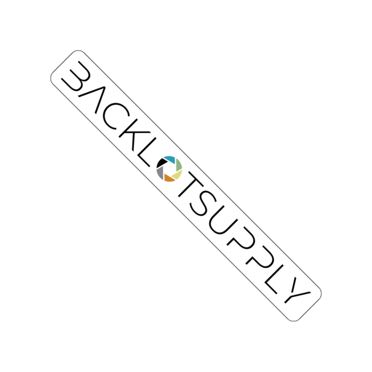 BACKLOT SUPPLY - Die-Cut Sticker