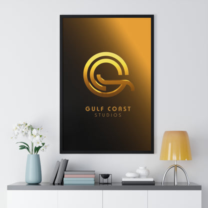 Gulf Coast Studios 3D - Vertical Framed Poster