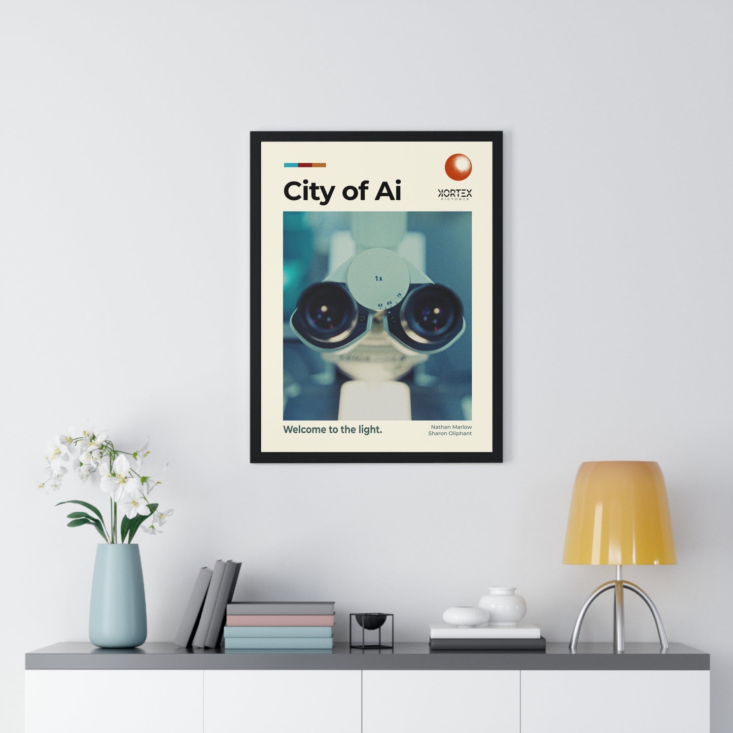 "City of Ai" Framed Film Poster