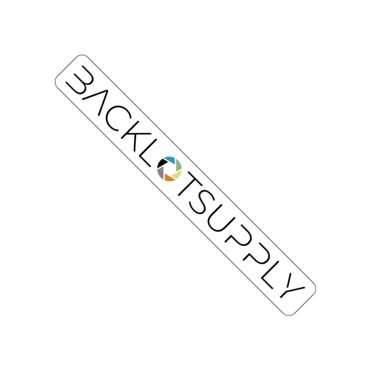 BACKLOT SUPPLY - Die-Cut Sticker