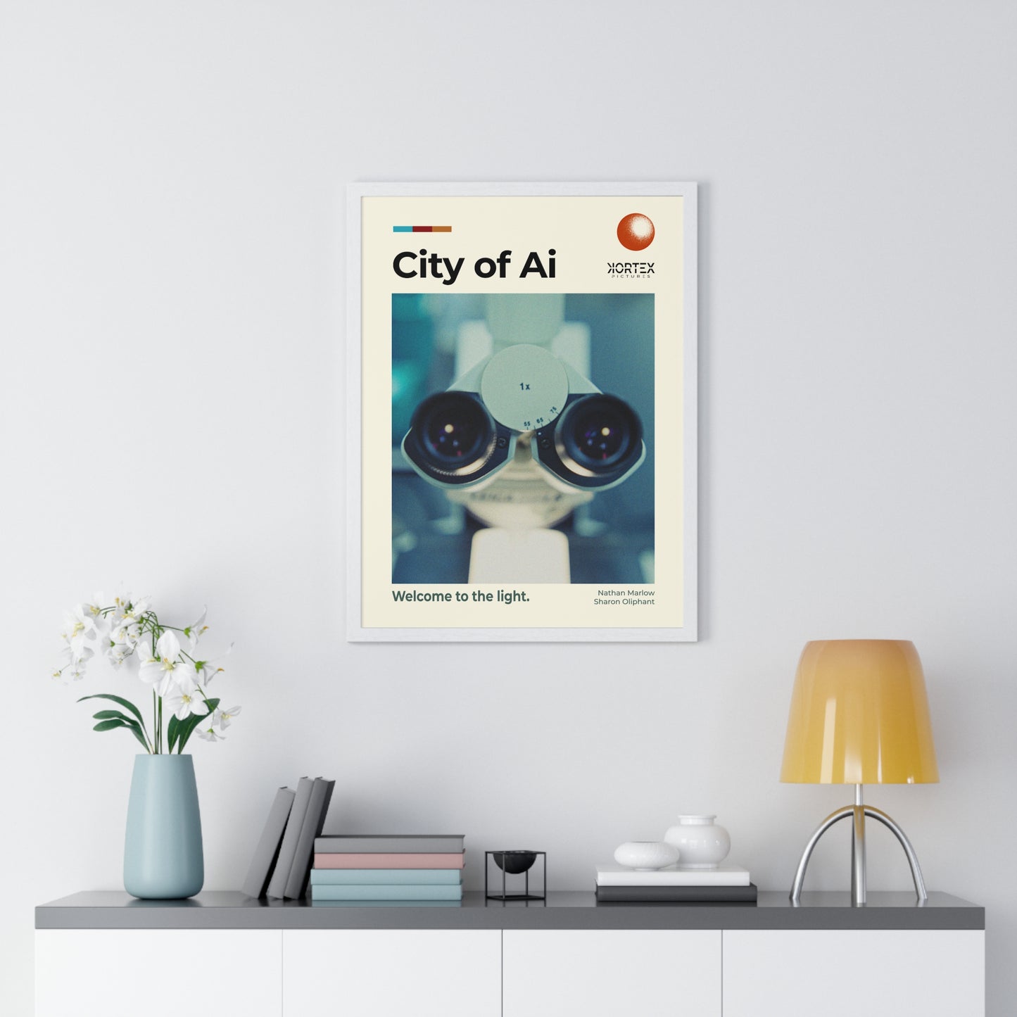 "City of Ai" Framed Film Poster