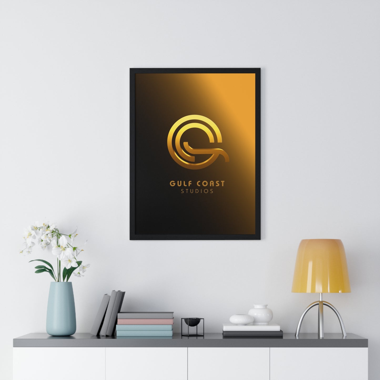 Gulf Coast Studios 3D - Vertical Framed Poster